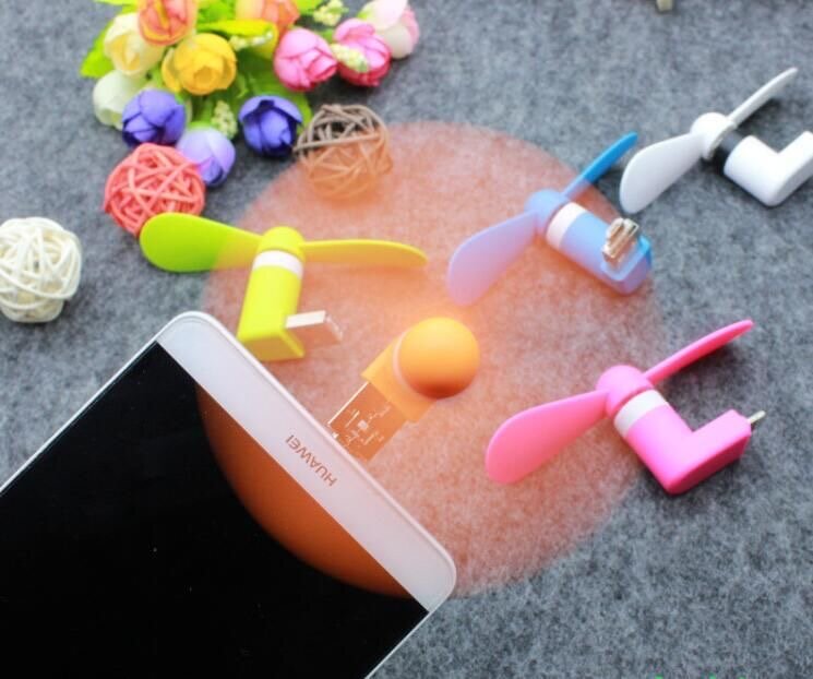 Mini ventilateur USB pour smartphone