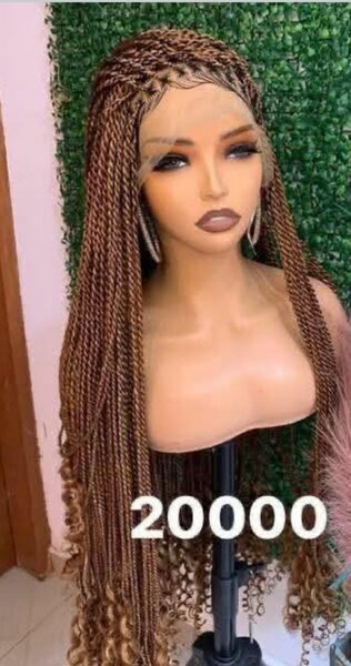 Perruque Tressée Longue