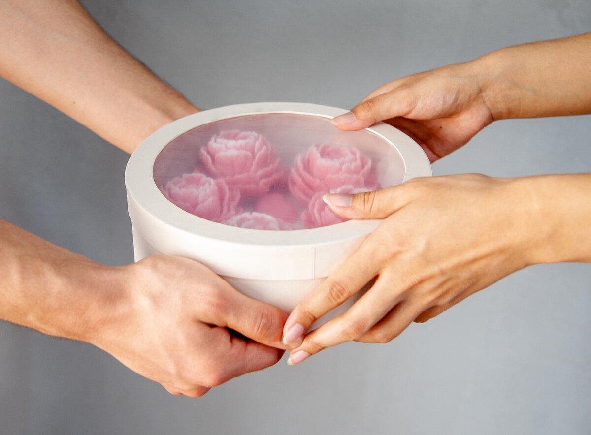 Подарочный набор из мыла «Цветочный восторг»