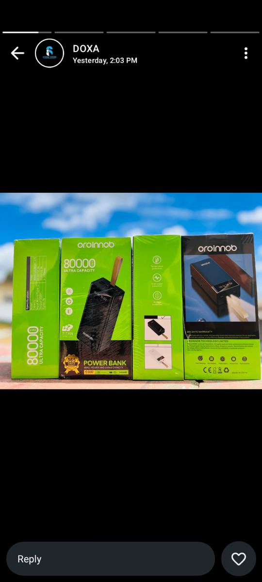 Oraimo power bank
