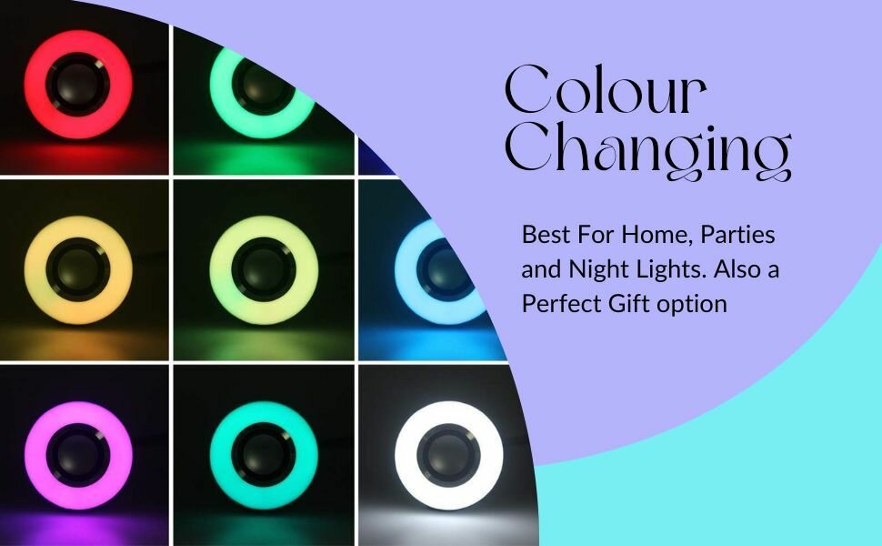 Lampe LED musicale 18W