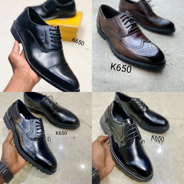 Elegant Black Leather Formal Shoes
