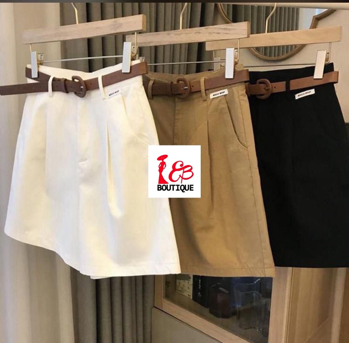 Shorts Taille Haute Chic