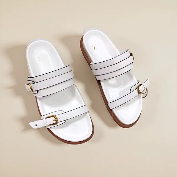 Sandales blanches élégantes