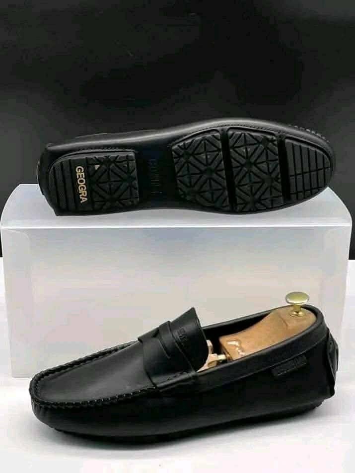 Mocassins en cuir pour homme