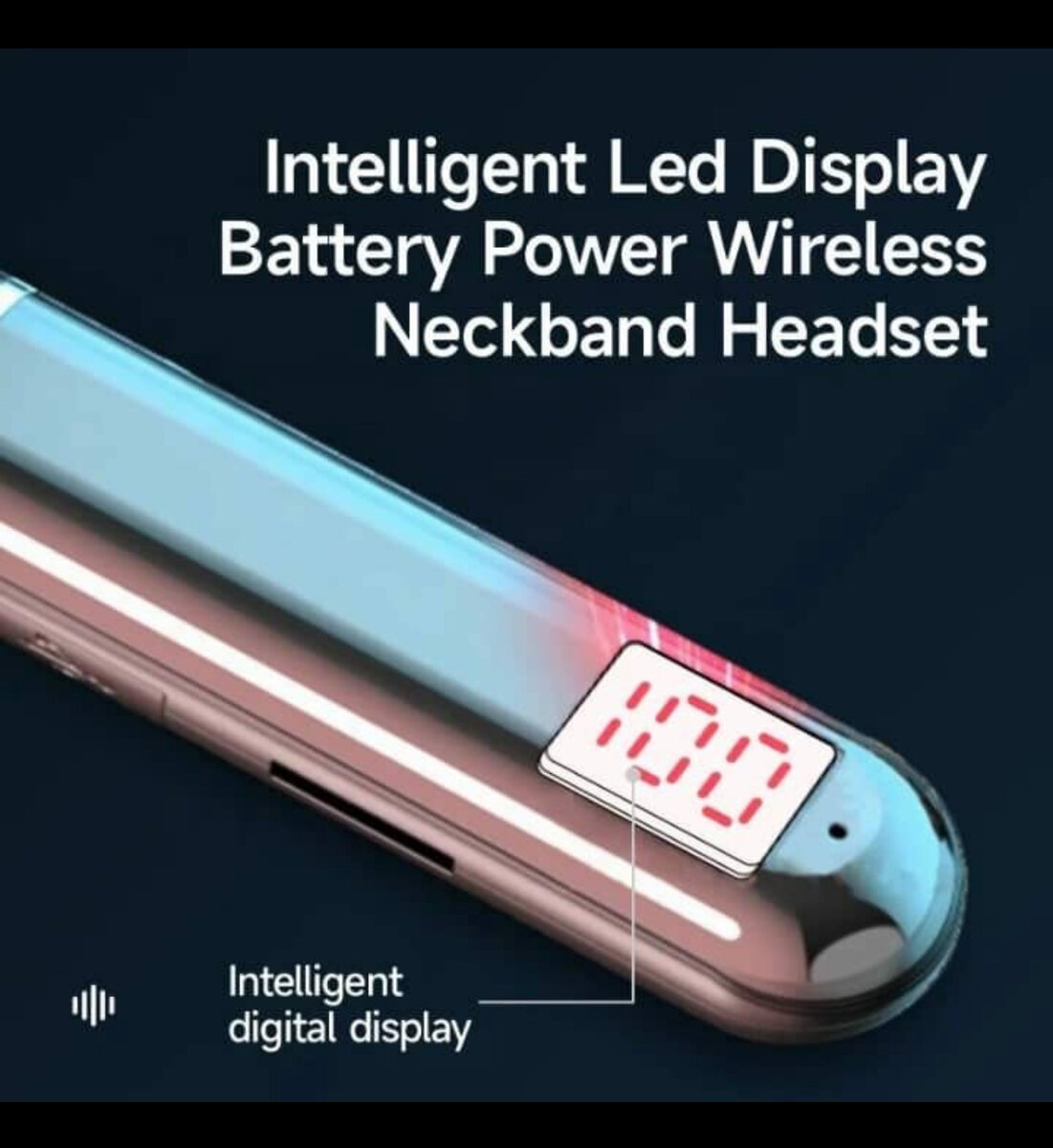 Wireless Neckband Headset