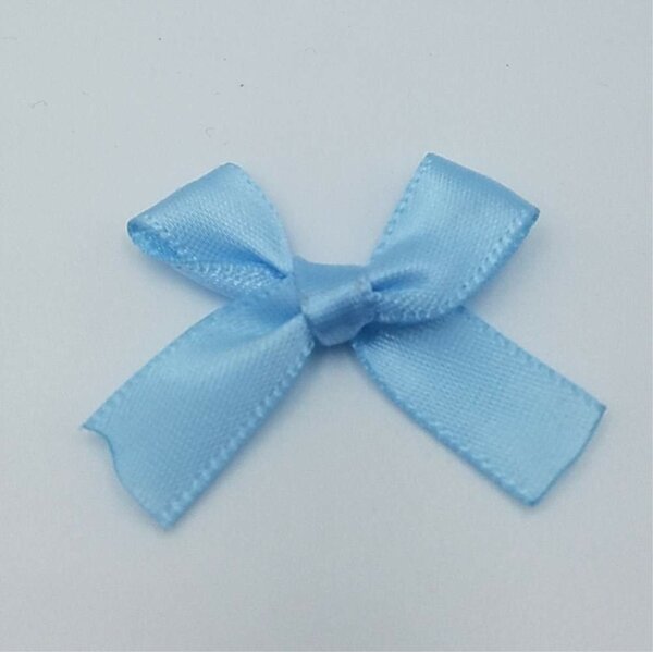 Noeud bleu barette (5)