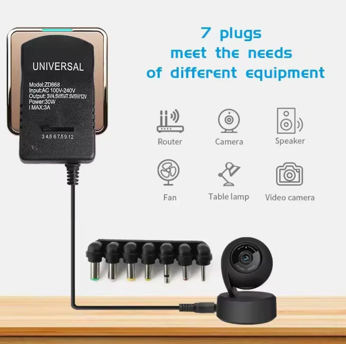 Alimen chargeur Multi tension