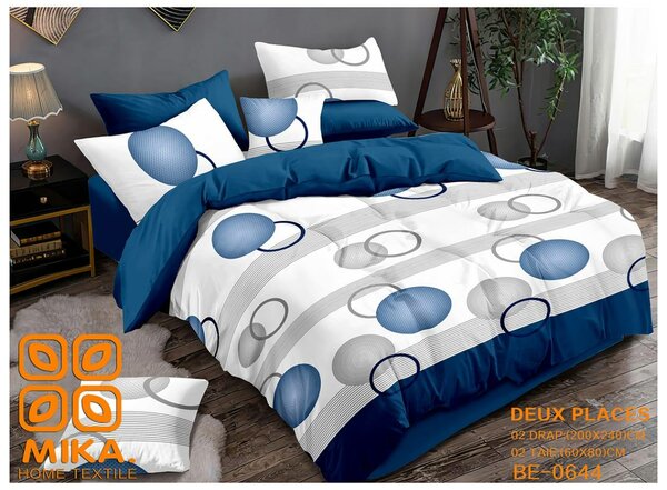 Draps 3 place motifs modernes