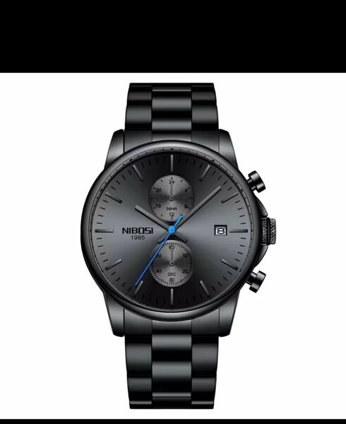 Montre Homme Chronographe Noir