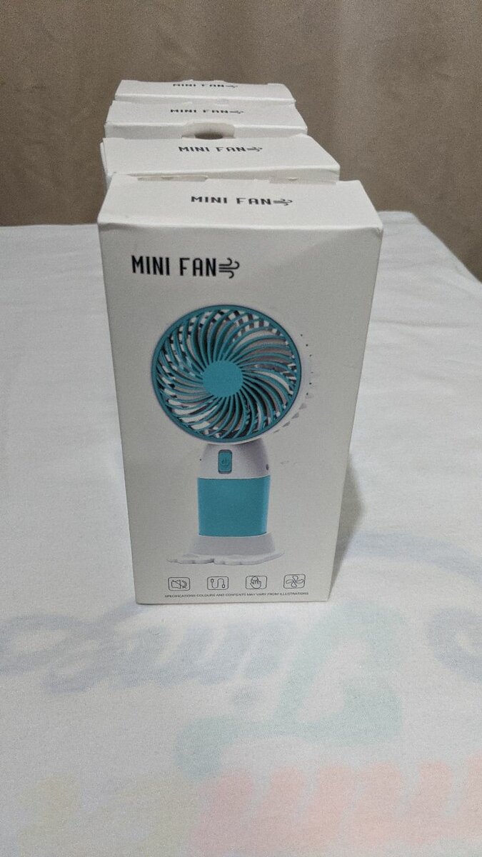 Portable Rechargeable Mini Fans 8hours Battery  Stay Cool An