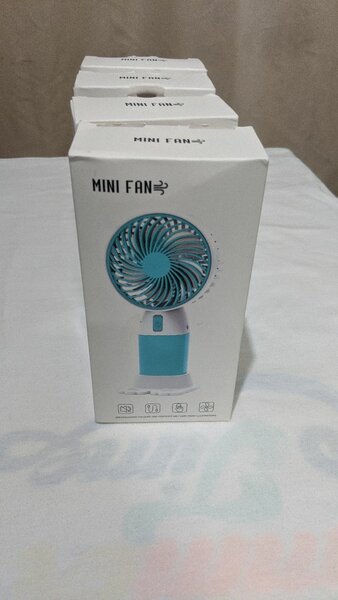 Portable Rechargeable Mini Fans 8hours Battery  Stay Cool An