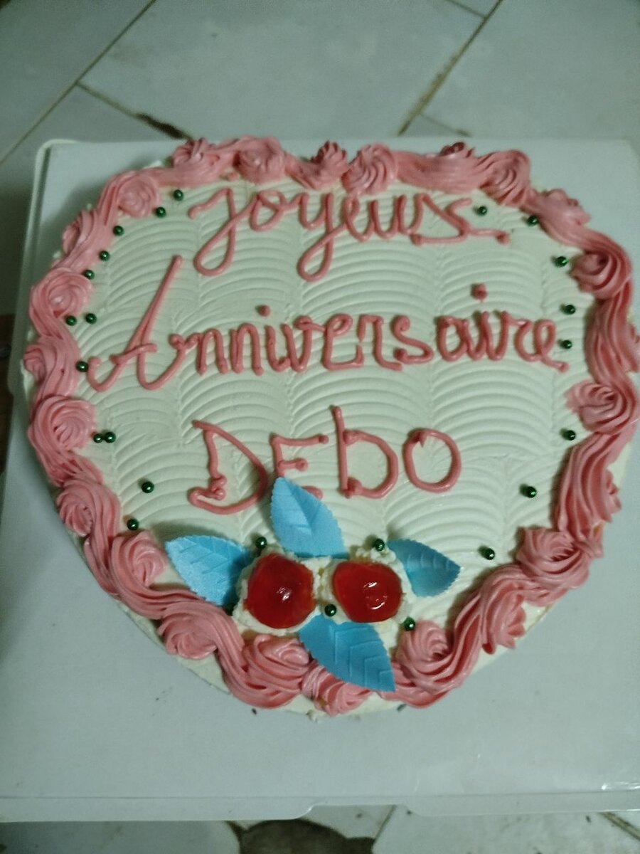 Gâteau Anniversaire Personnalisé