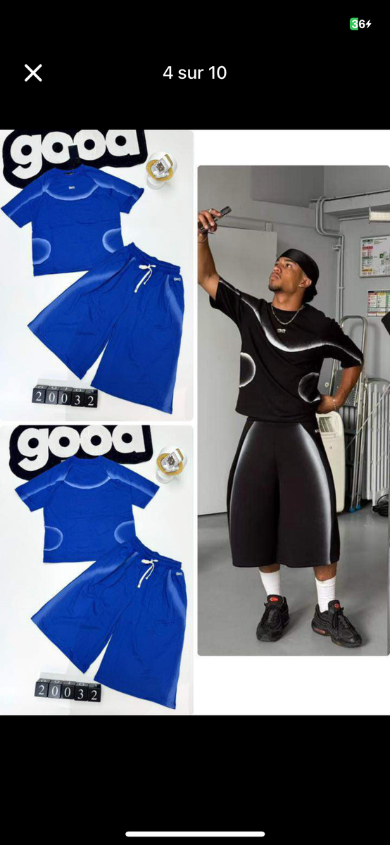 Ensemble décontracté streetwear