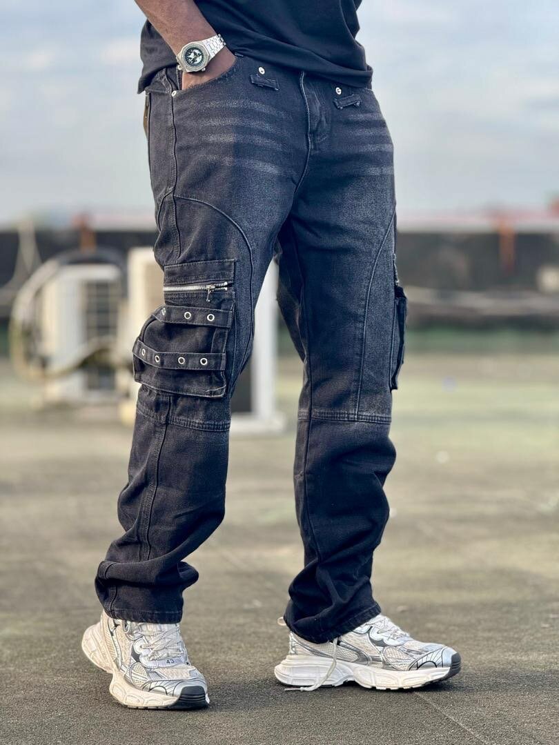 Jeans cargo homme tendance