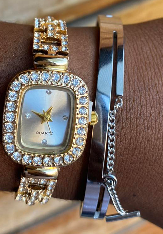 The Bracelet are Stainless Steel