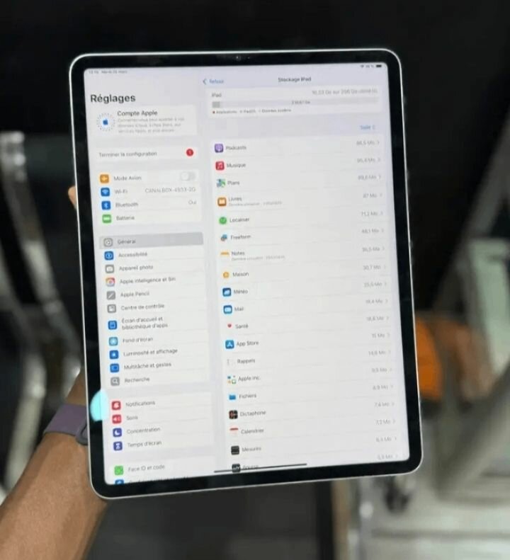 iPad Pro 11" Wi-Fi 128Go