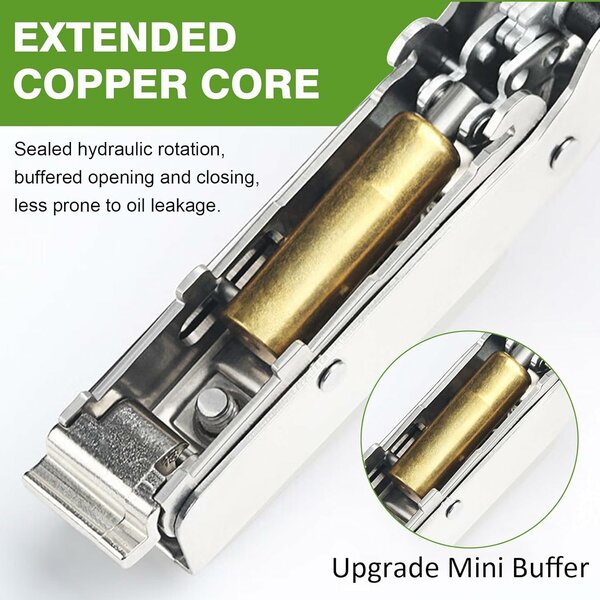 Charnières à fermeture douce