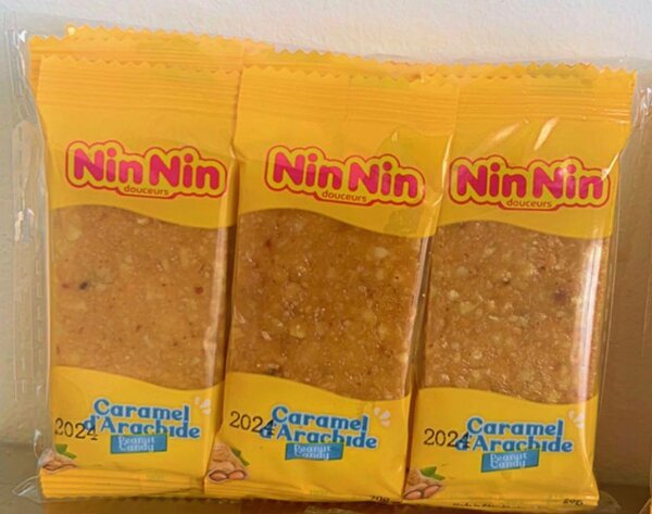 Barres Caramel Arachide