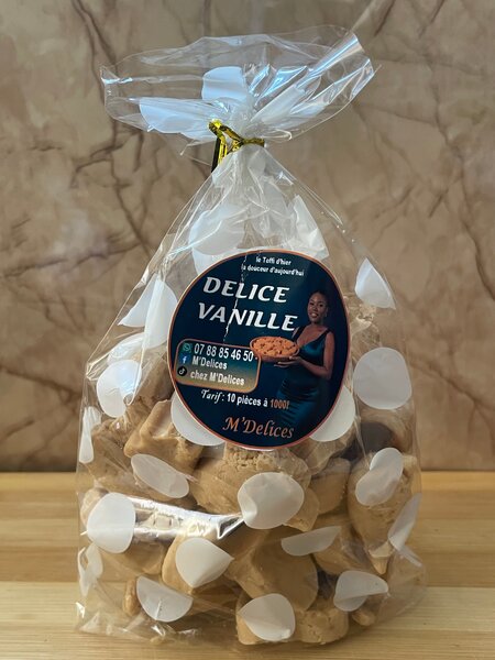 Délicieux tôffi à la vanille