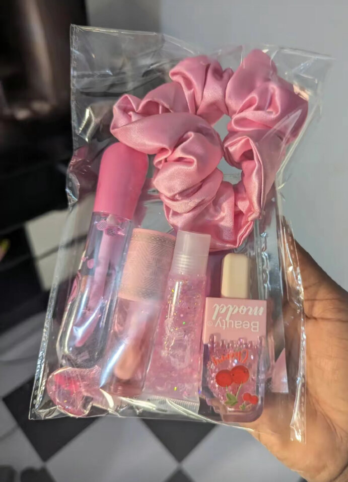 Coffret Beauté Lip Gloss & Chouchou