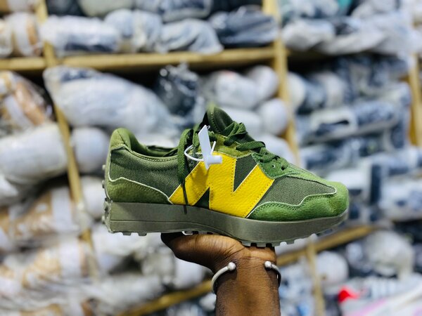 Chaussures de sport vertes tendance