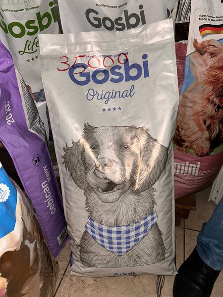 Croquettes pour chiens Gosbi