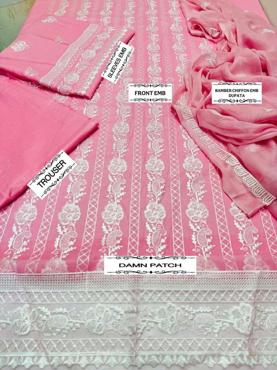 3pc unstich ladies suits