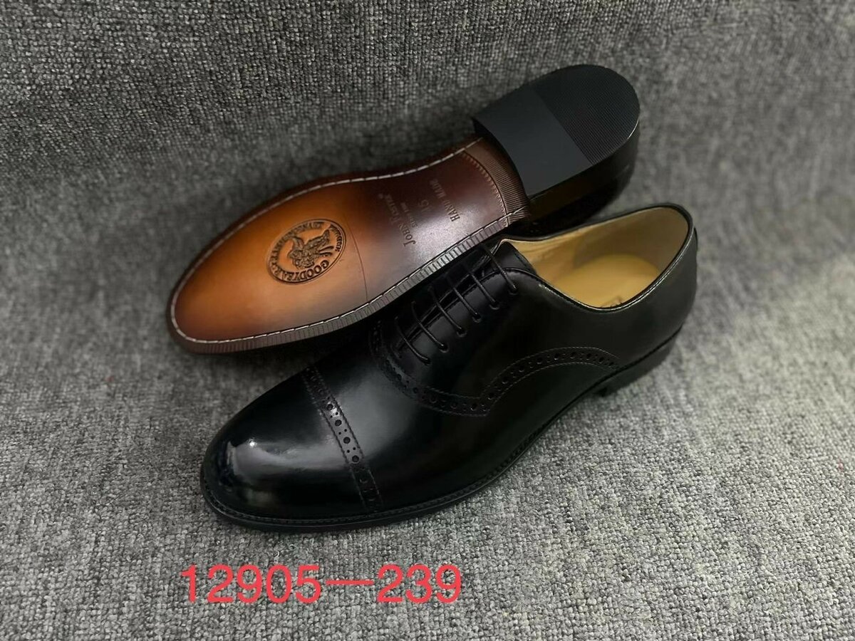 Authentic high quality leather shoes