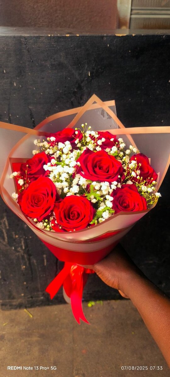 Bouquet de Roses Éclatantes