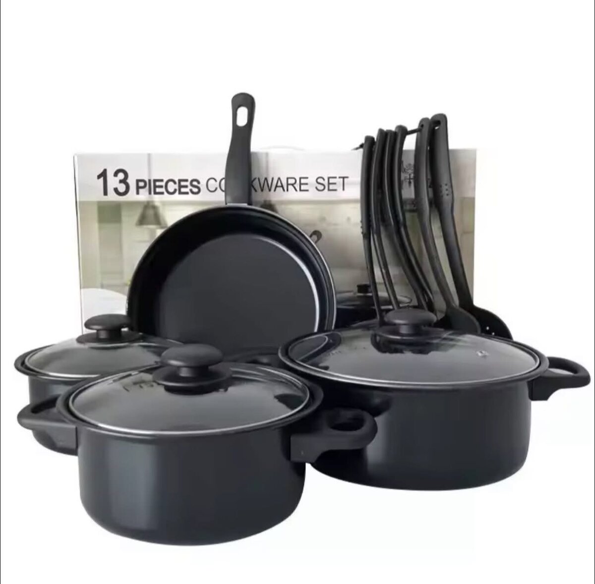 Batterie de Cuisine 13 Pièces