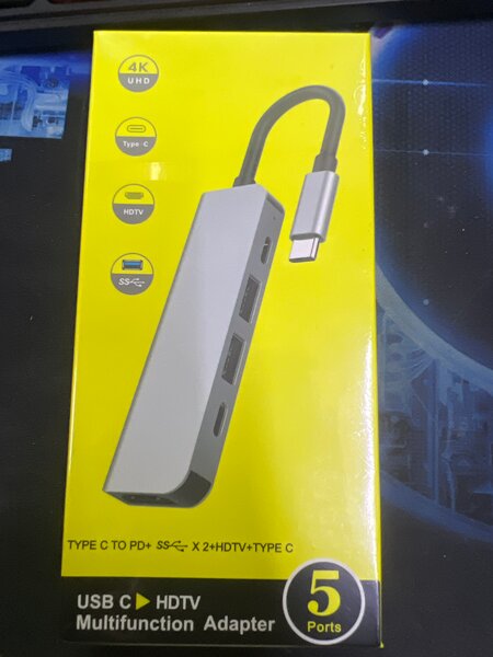 Adaptateur USB C 5 Ports 4K