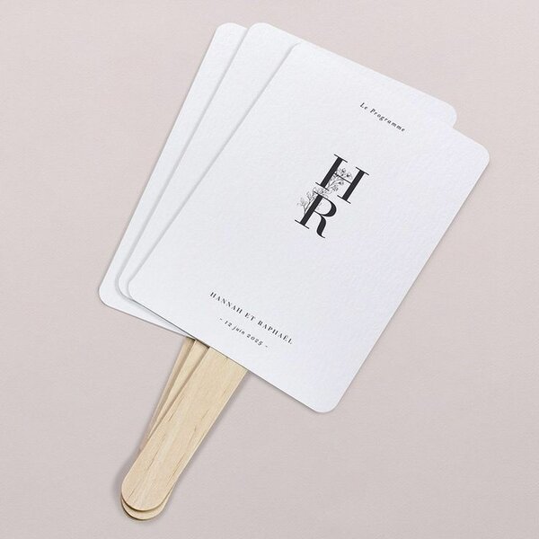 Éventail pour mariage