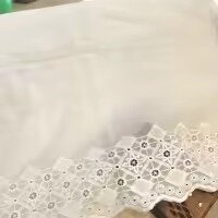 White Breeze Chikankari Shawl