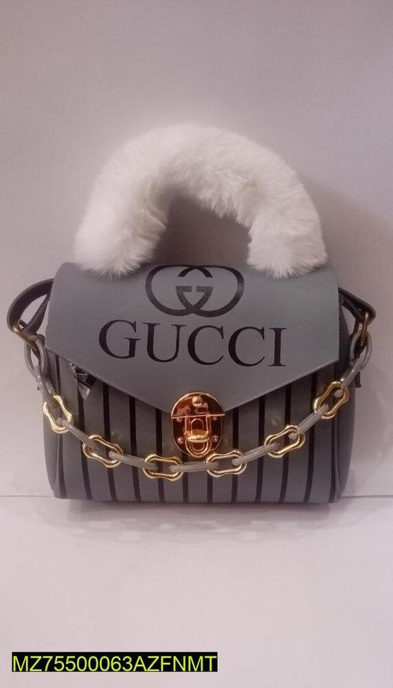 Women's Rexine Printed Top Handle Shoulder Bag