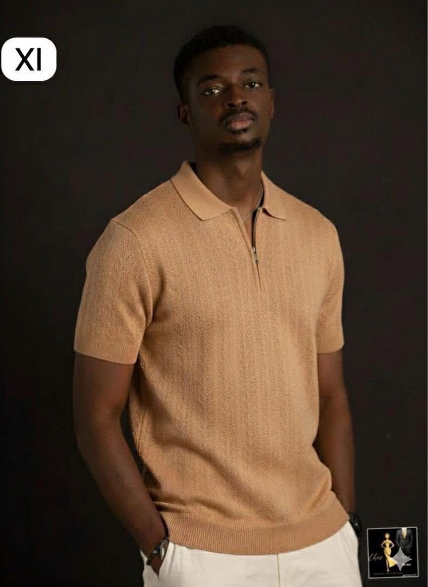 Polo en tricot élégant