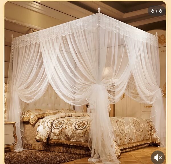 Baldaquin lit romantique