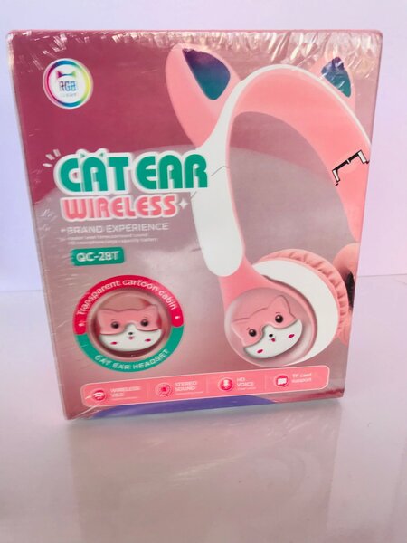 Cat Ear RGB Light wireless headset