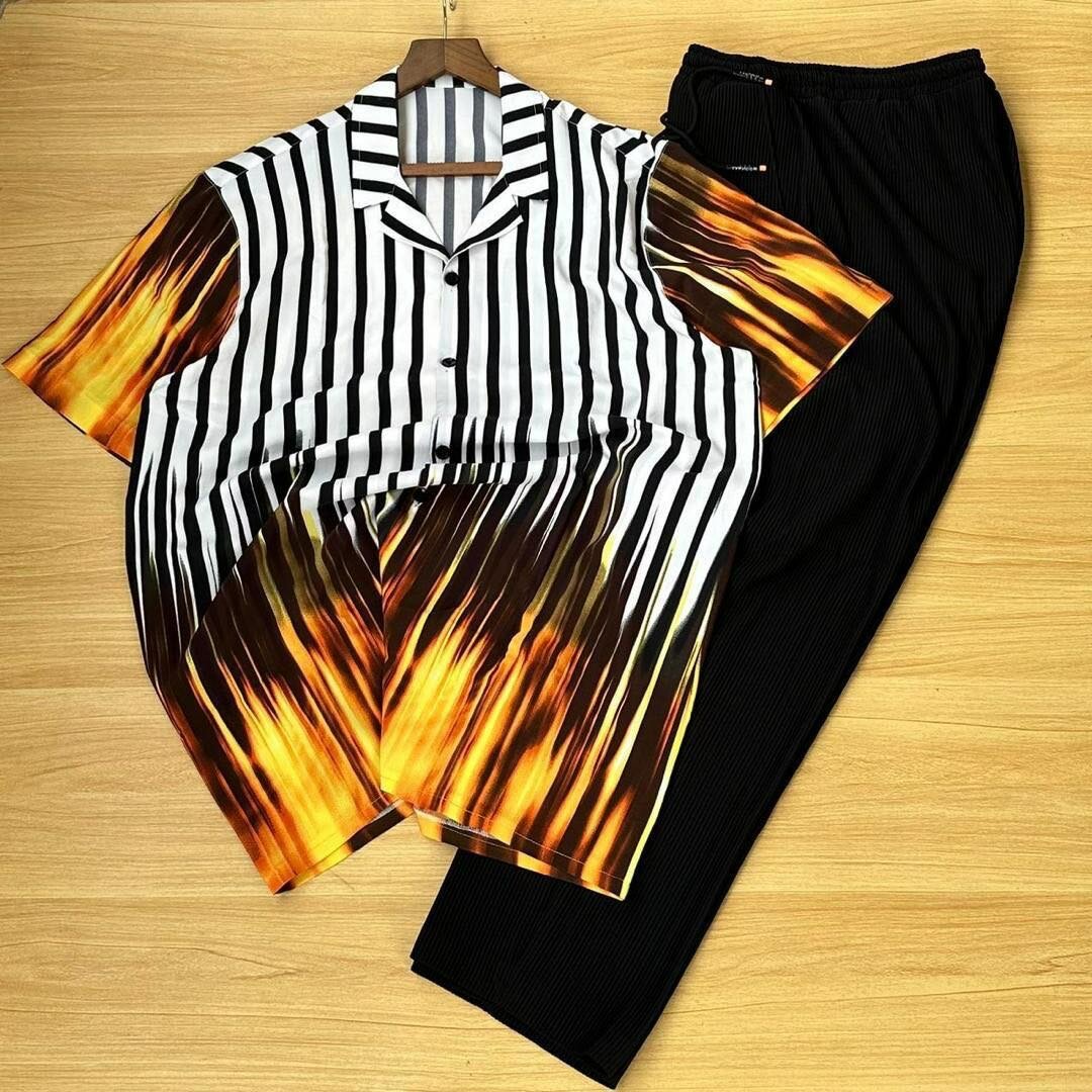 Shirts with trousers