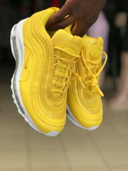 Yellow sneakers Sizes:6-9