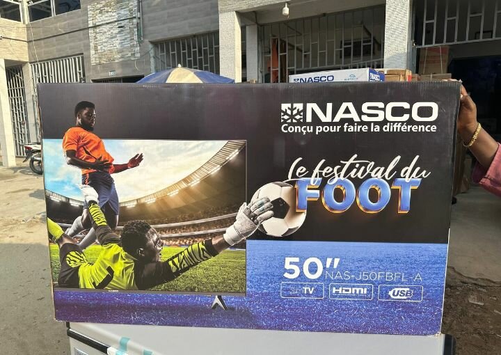 Téléviseur LED 50" Nasco TV