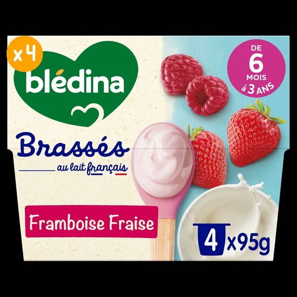 Blédina Framboise Fraise Brassés