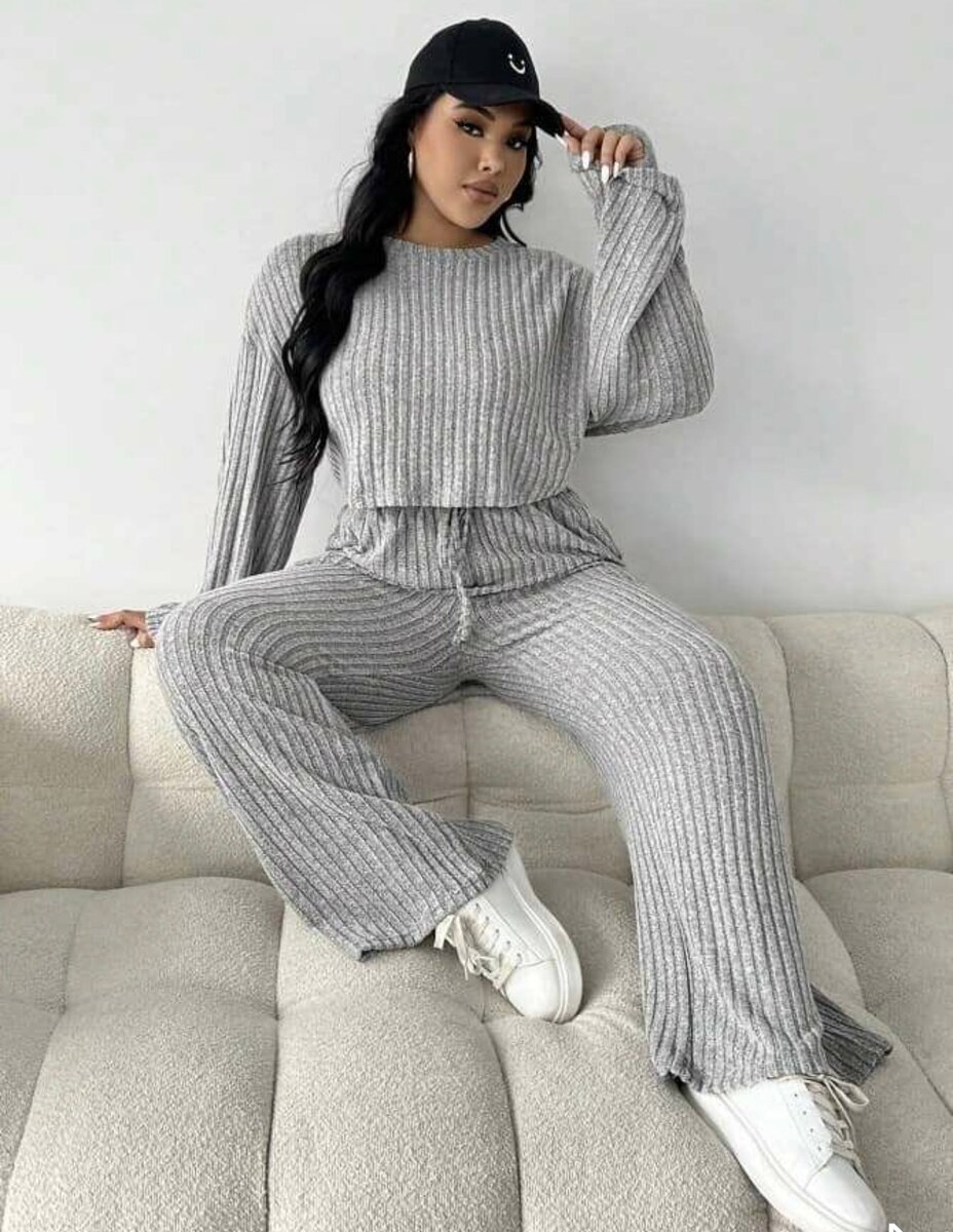 Ensemble survêtement en tricot