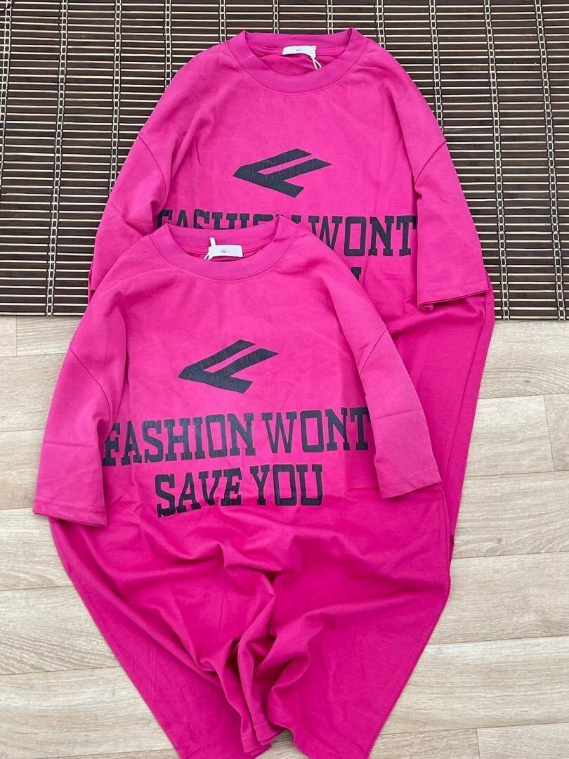 T-shirts oversize rock rose