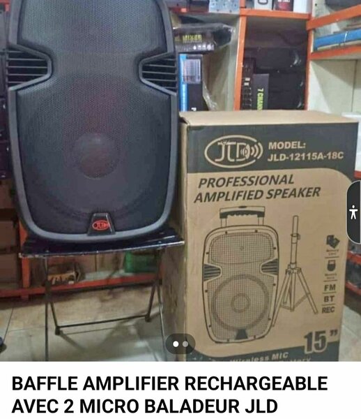 Baffle Amplificateur Rechargeable JLD