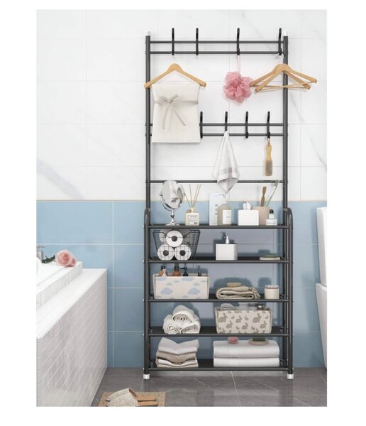 Multifunctional shoe rack