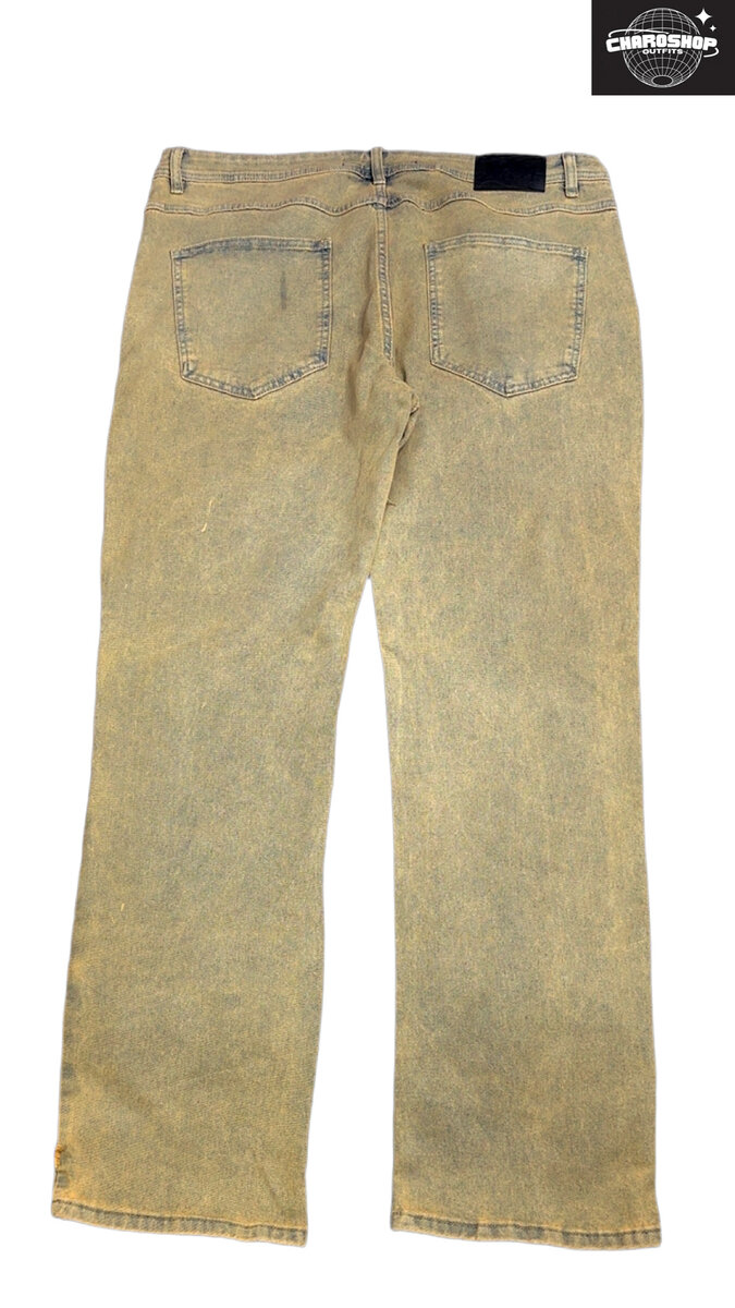 Jean déchiré style vintage