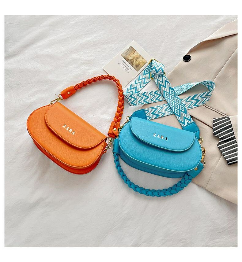 Sacs bandoulière colorés Zara