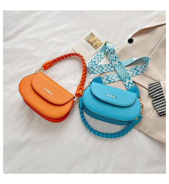 Sacs bandoulière colorés Zara