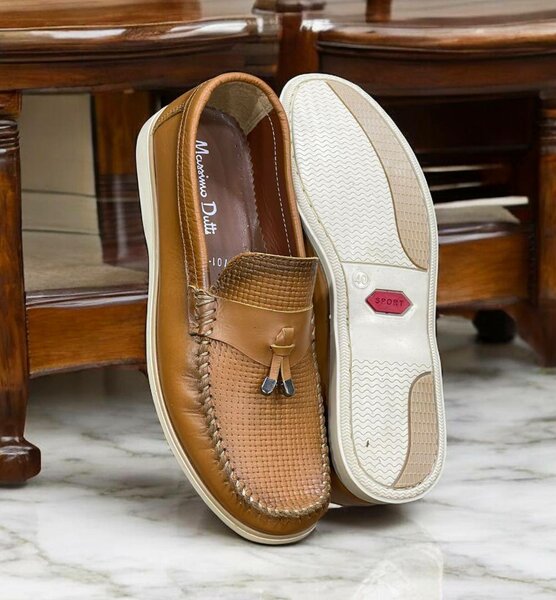 Mocassins en cuir élégants